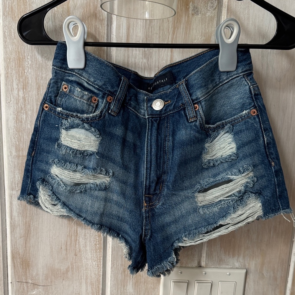 Aeropostale vintage high rise shortie 00